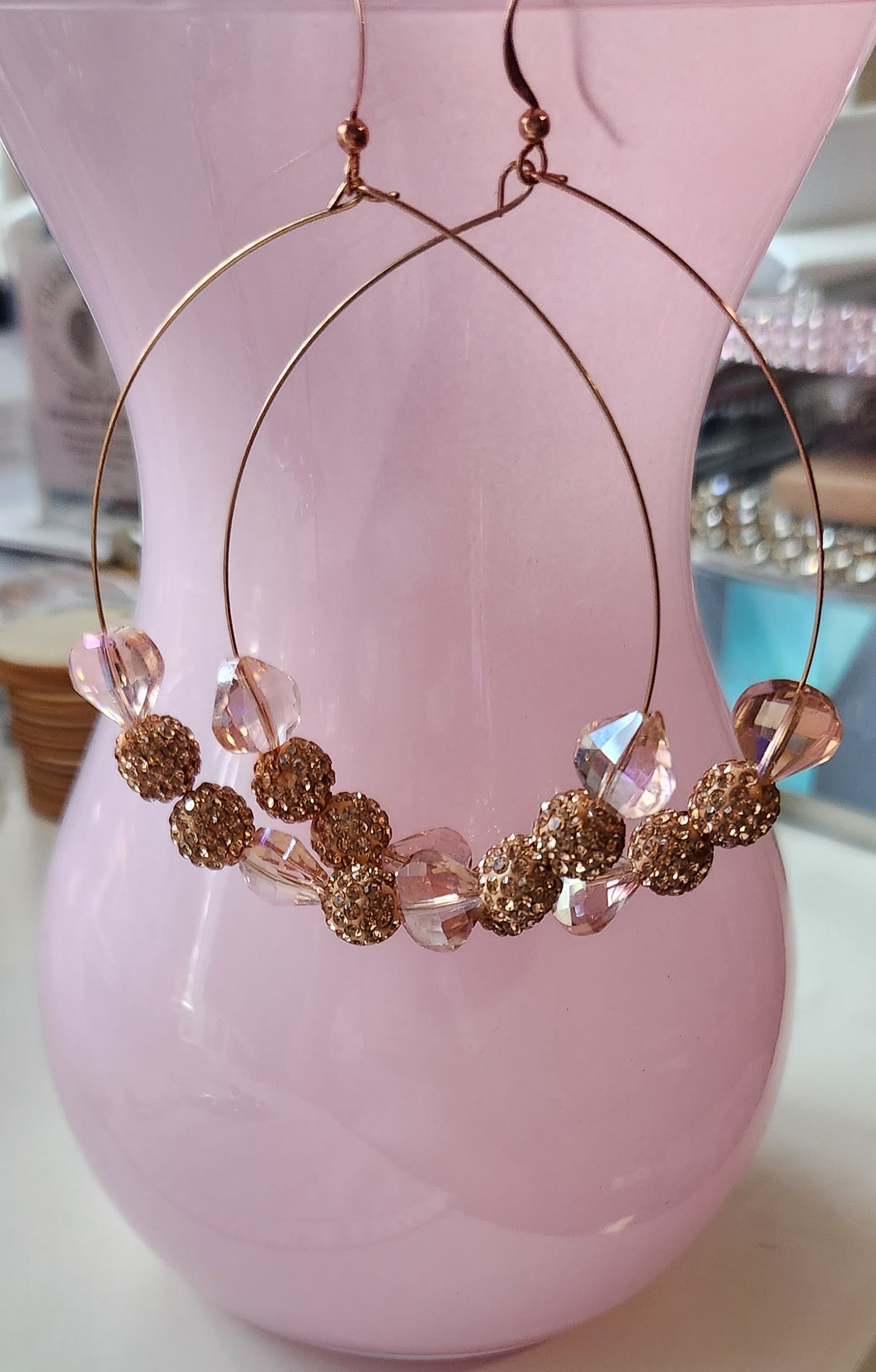 Rose Gold Hoop