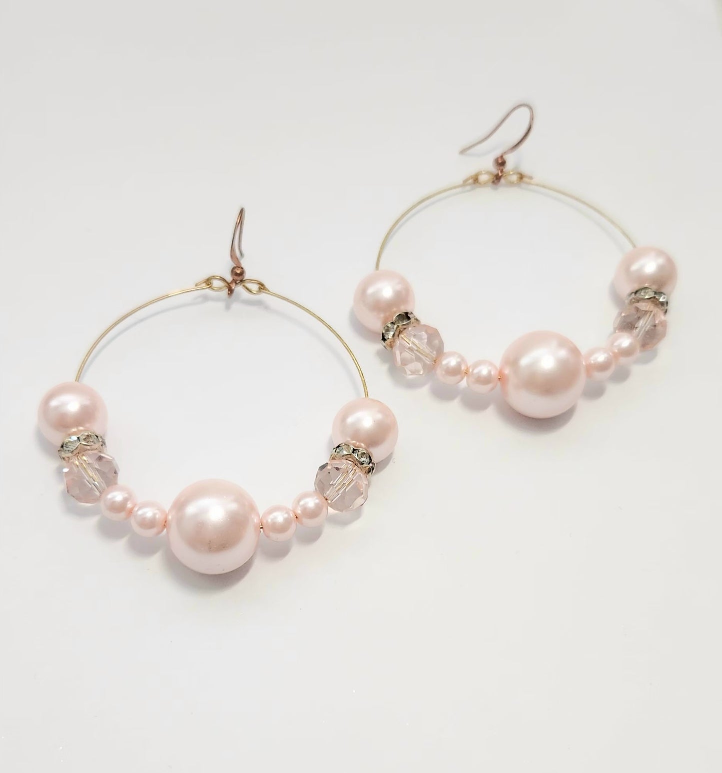 PINK PEARL HOOP