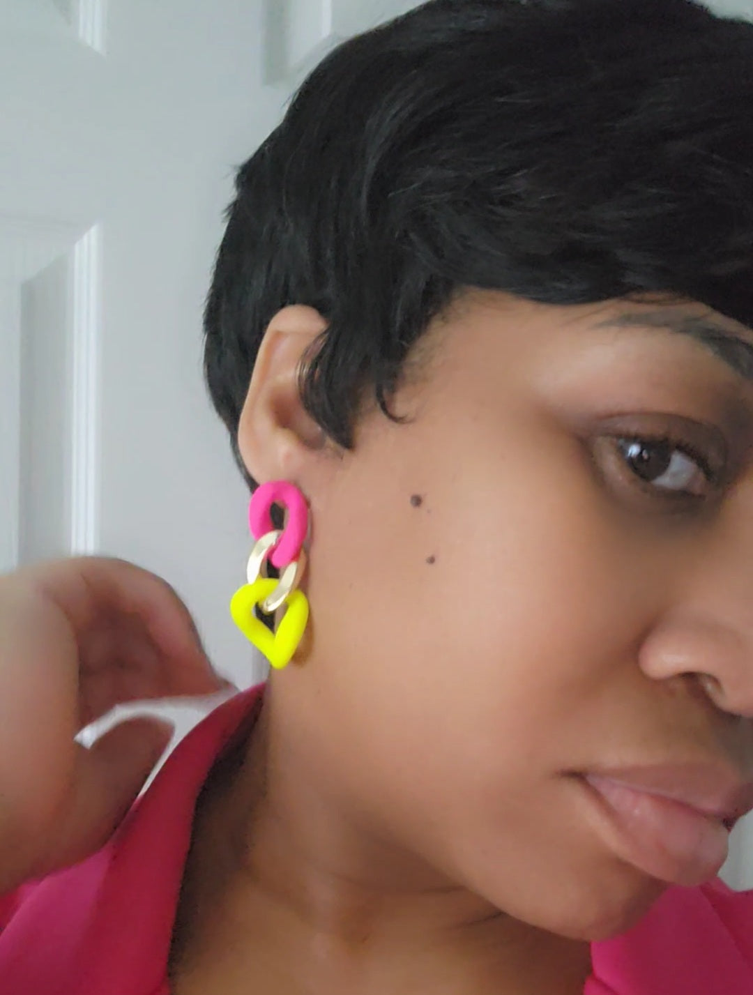 Pink Colorblock