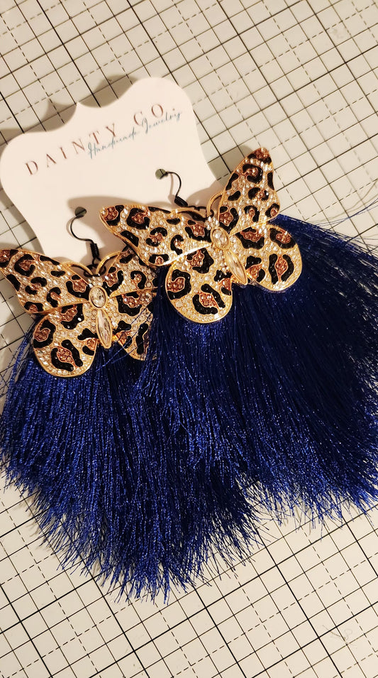 BUTTERFLY LEOPARD BLUE