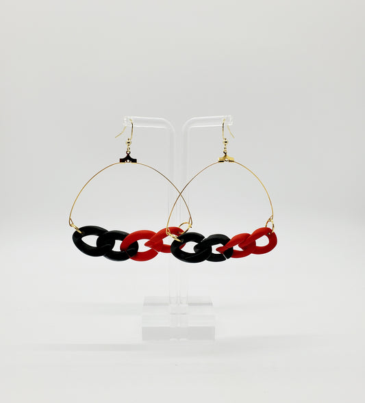 R&B Matte Hoop G
